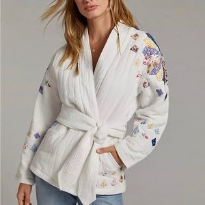 Anthropologie patchwork jacket NWT